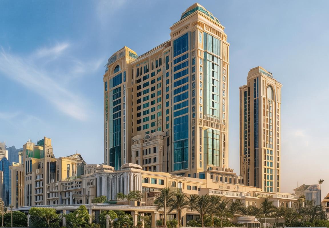 Biểu tượng Kiến trúc Dubai Palace: Khách sạn Dubai Palace – Kto Dubai Palace